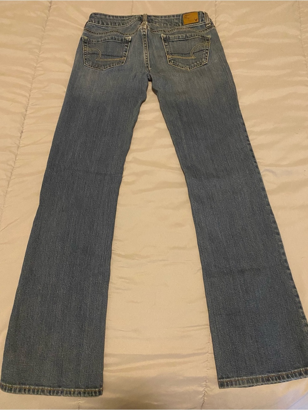 American Eagle Outfitters Women's Light Blue Flare Jeans size 2US or 26